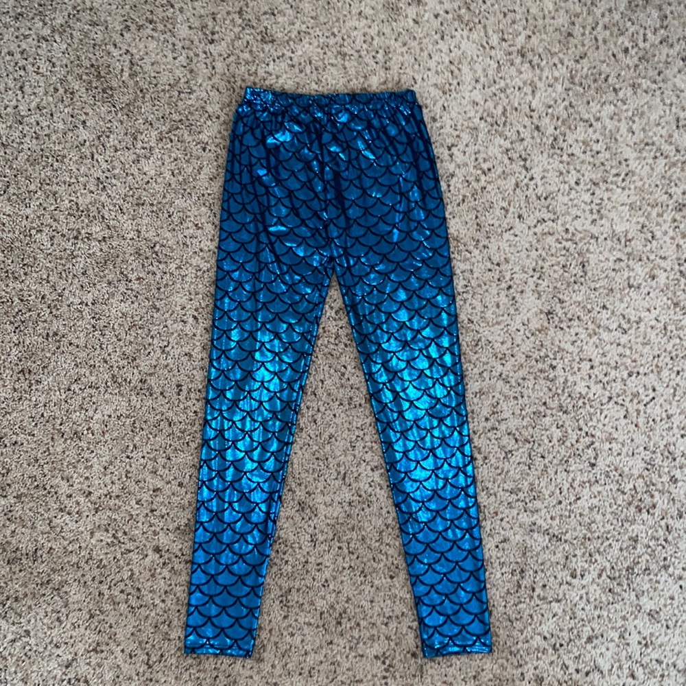 Mermaid Print Leggings